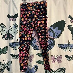 Floral Circle print Leggings